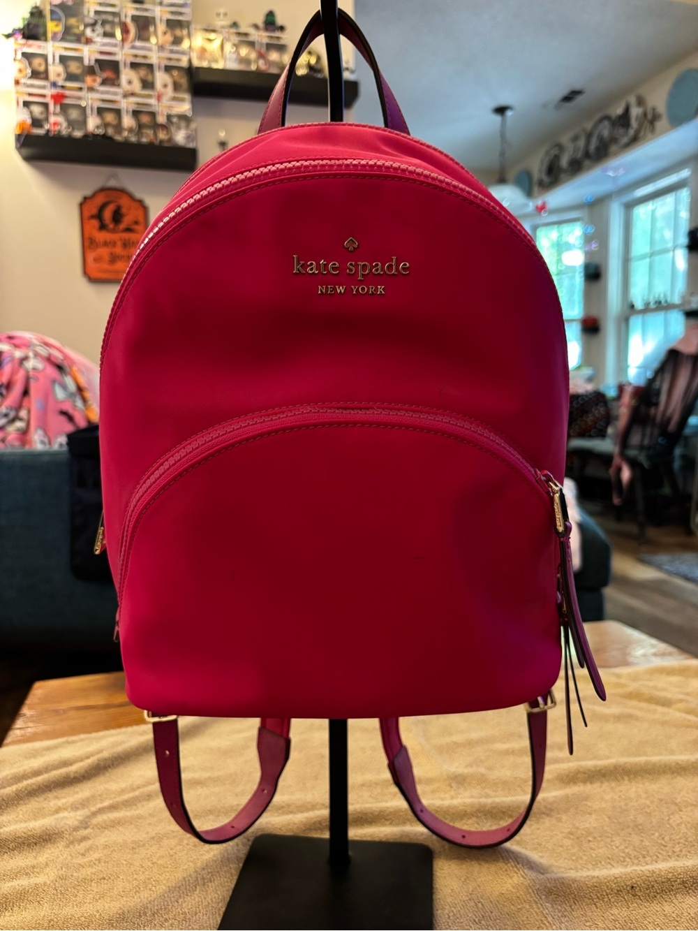 kate spade New York Hot Pink Small Backpack